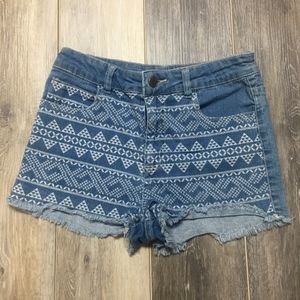 High Waisted Jean shorts